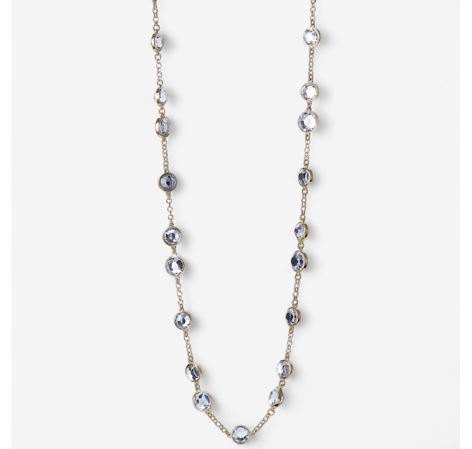 Image 102455_GLD.jpg, Product 102-455 / Price $44.99, Kim & Co. Clear Stone Chain Belt/Necklace from Kim & Co. on TSC.ca's Jewellery department