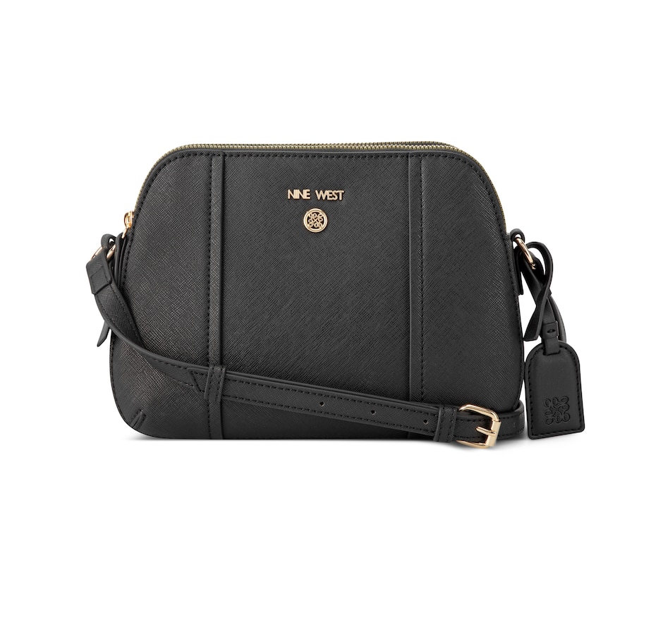 Image 102465_BLK.jpg, Product 102-465 / Price $110.00, Nine West Grade Dome Crossbody from Nine West on TSC.ca's Fashion department