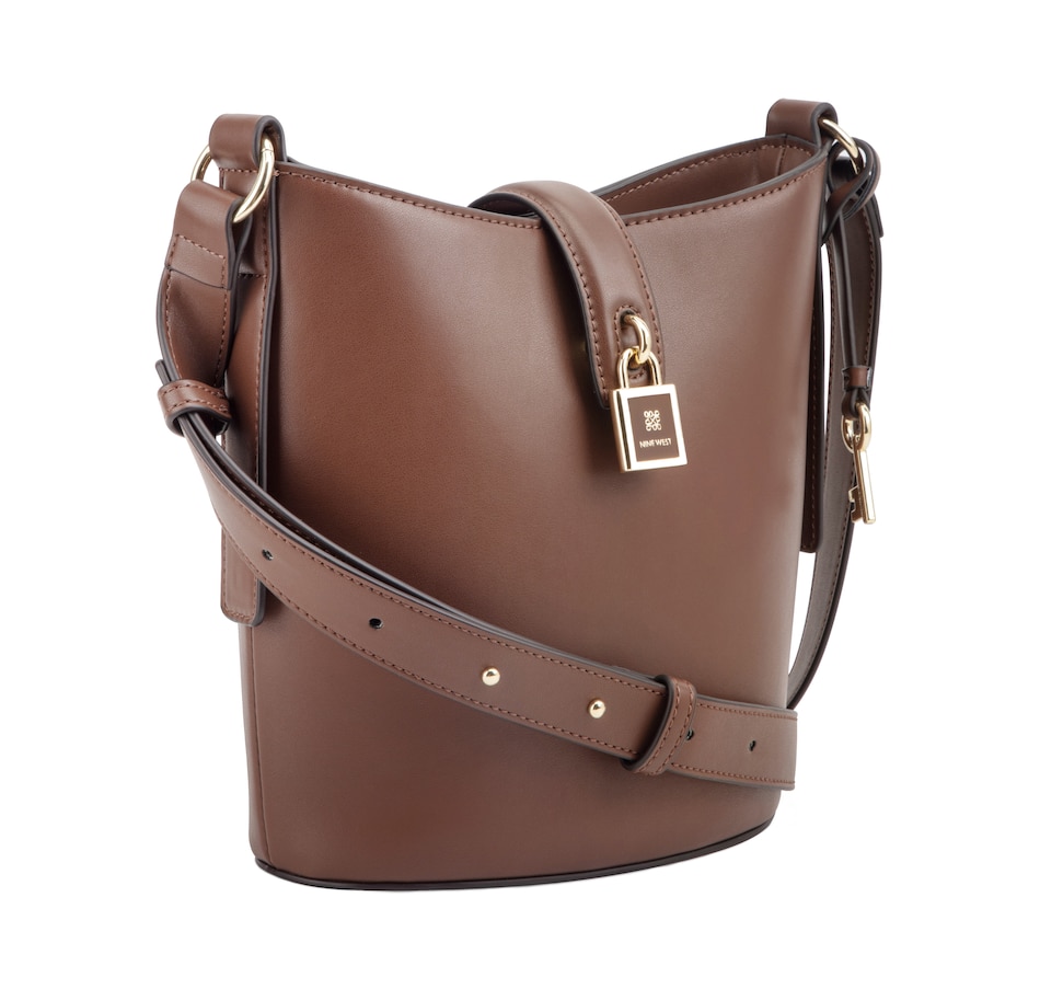 Image 102470_MAH.jpg, Product 102-470 / Price $125.00, Nine West Tenely Bucket Crossbody from Nine West on TSC.ca's Fashion department