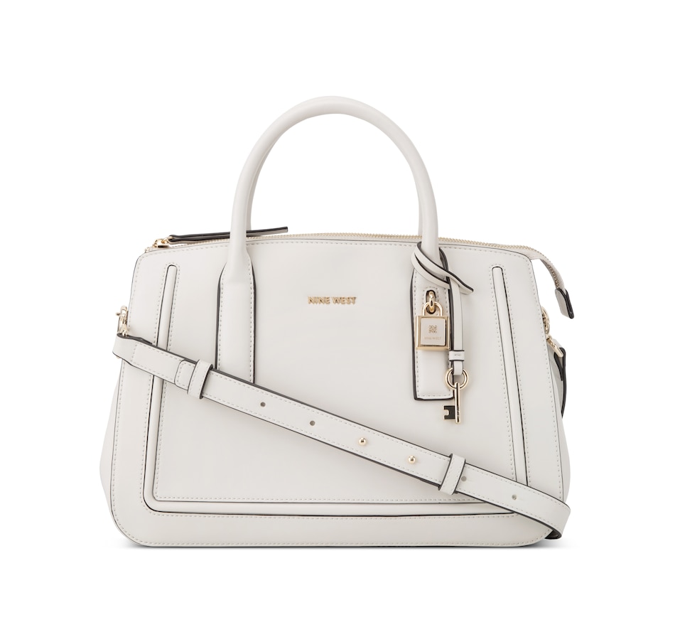 Image 102471_MILK.jpg, Product 102-471 / Price $99.88, Nine West Tenely Two-Compartment Satchel from Nine West on TSC.ca's Fashion department