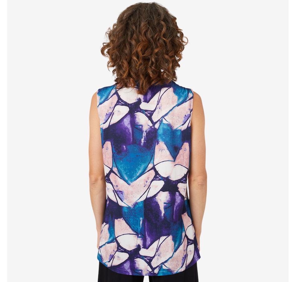 Image 102474_ALTMORE1.jpg, Product 102-474 / Price $34.88, Red Coral Colour Block V-Neck Tank from Red Coral Fashions on TSC.ca's Fashion department