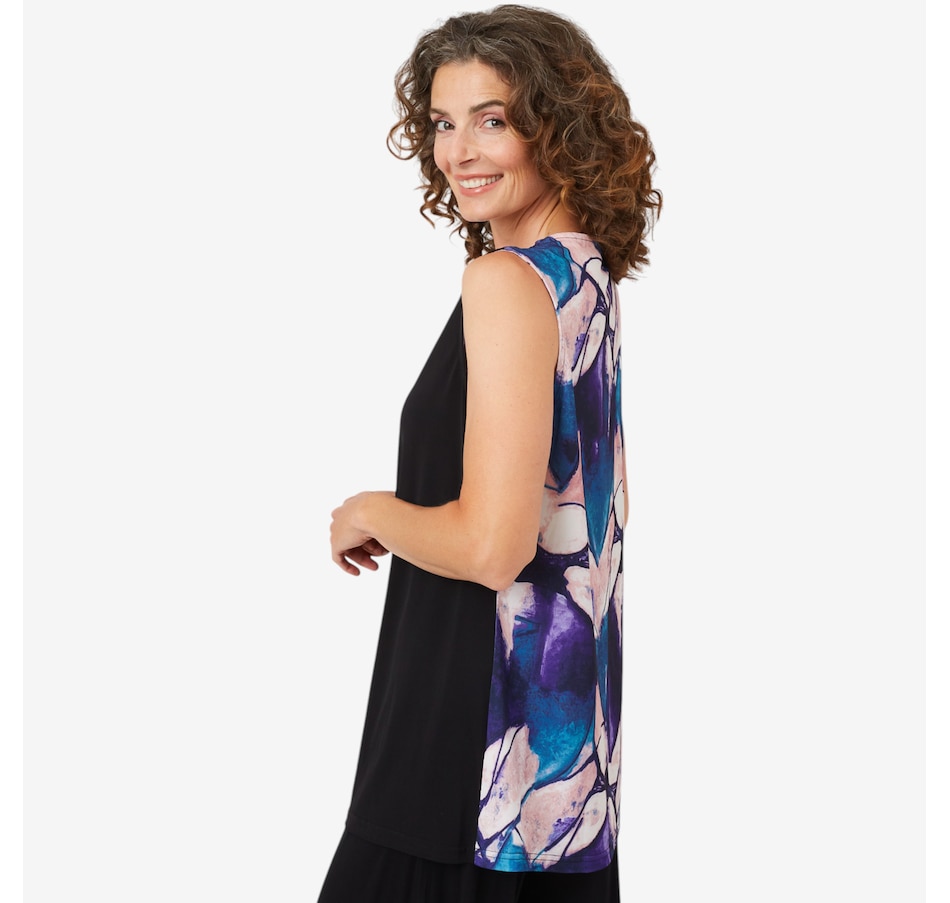 Image 102474_ALTMORE2.jpg, Product 102-474 / Price $34.88, Red Coral Colour Block V-Neck Tank from Red Coral Fashions on TSC.ca's Fashion department