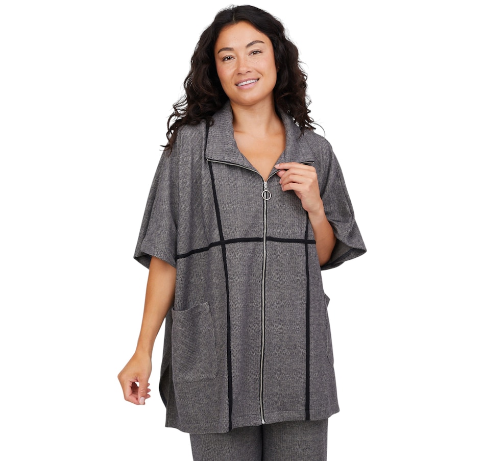 Image 102530_ALTMORE100.jpg, Product 102-530 / Price $139.88, Shannon Passero Sophia Herringbone Poncho from Shannon Passero on TSC.ca's Fashion department