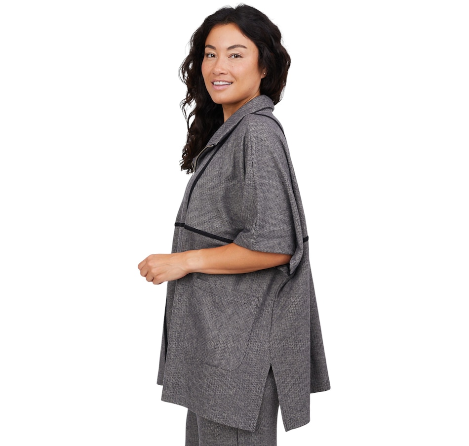 Image 102530_ALTMORE101.jpg, Product 102-530 / Price $139.88, Shannon Passero Sophia Herringbone Poncho from Shannon Passero on TSC.ca's Fashion department