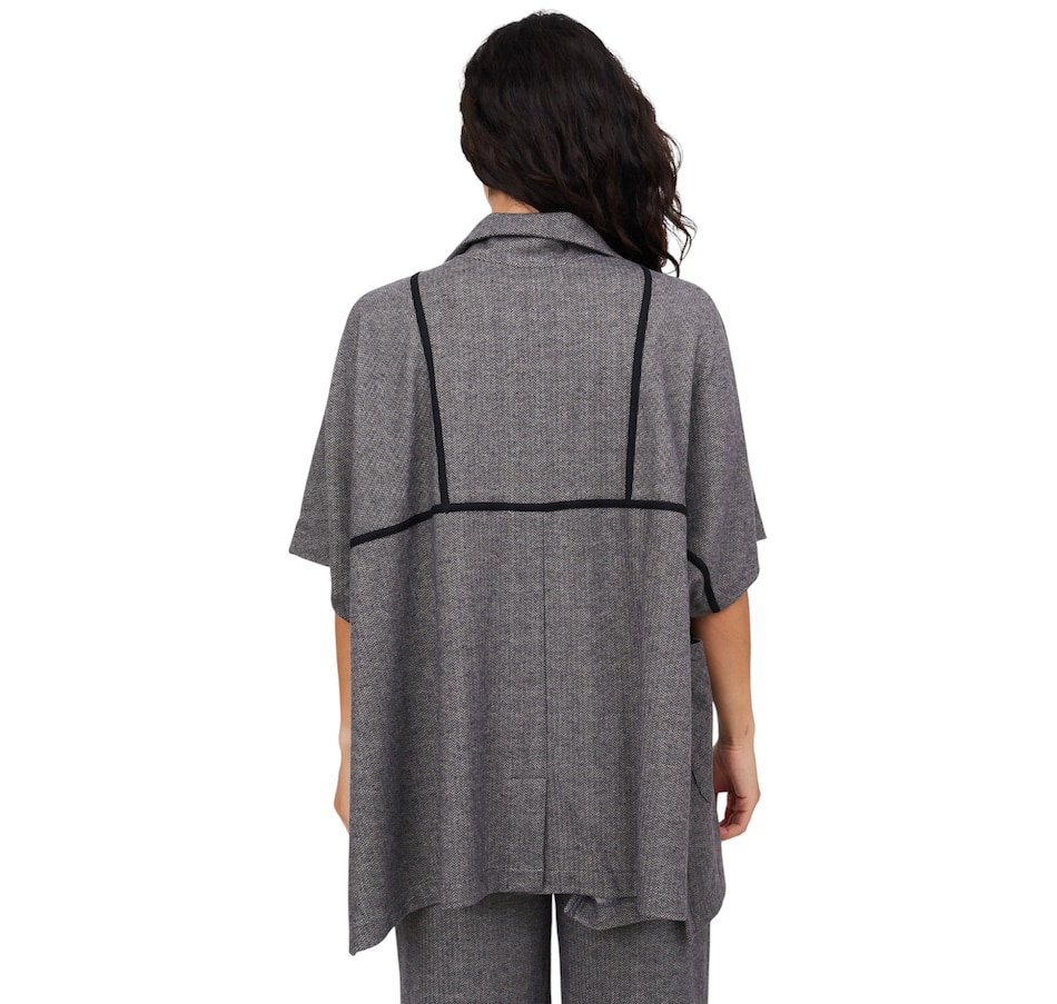 Image 102530_ALTMORE102.jpg, Product 102-530 / Price $139.88, Shannon Passero Sophia Herringbone Poncho from Shannon Passero on TSC.ca's Fashion department