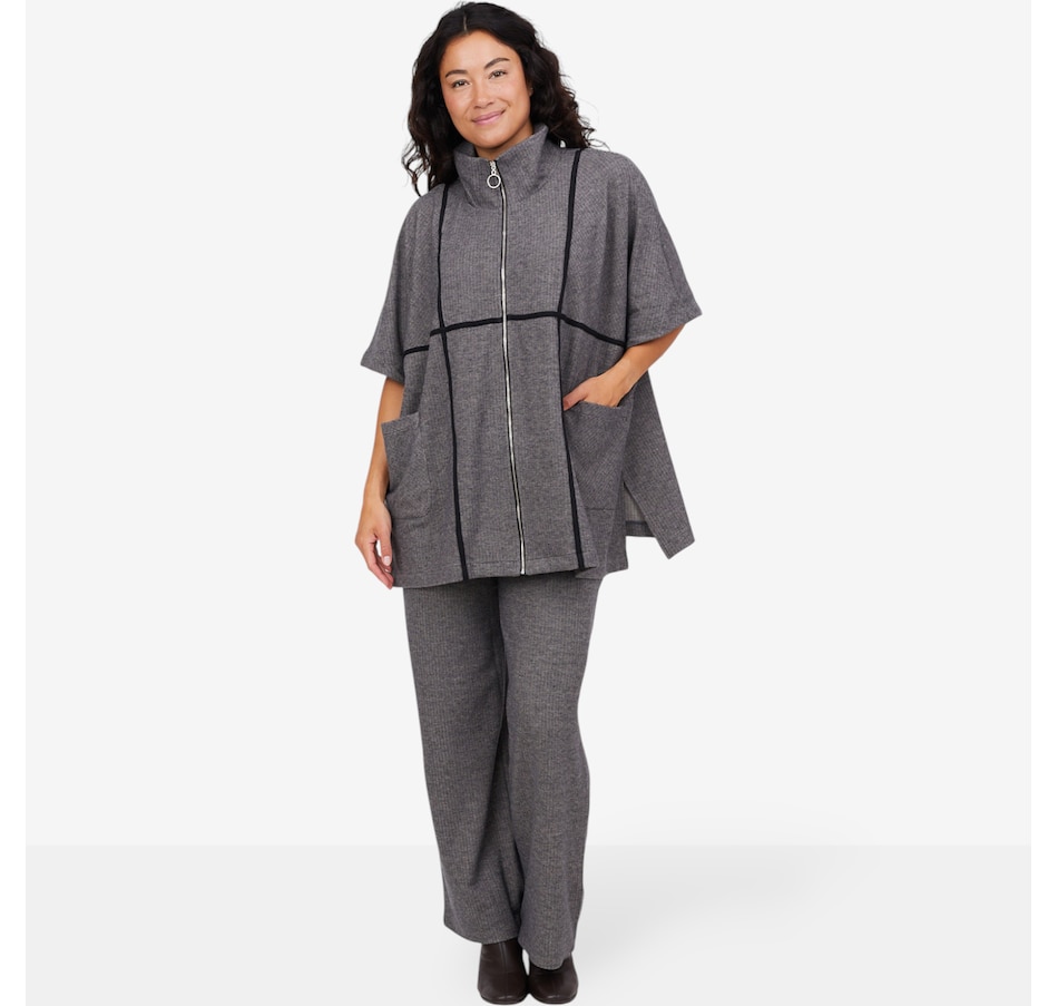 Image 102530_ALTMORE103.jpg, Product 102-530 / Price $139.88, Shannon Passero Sophia Herringbone Poncho from Shannon Passero on TSC.ca's Fashion department