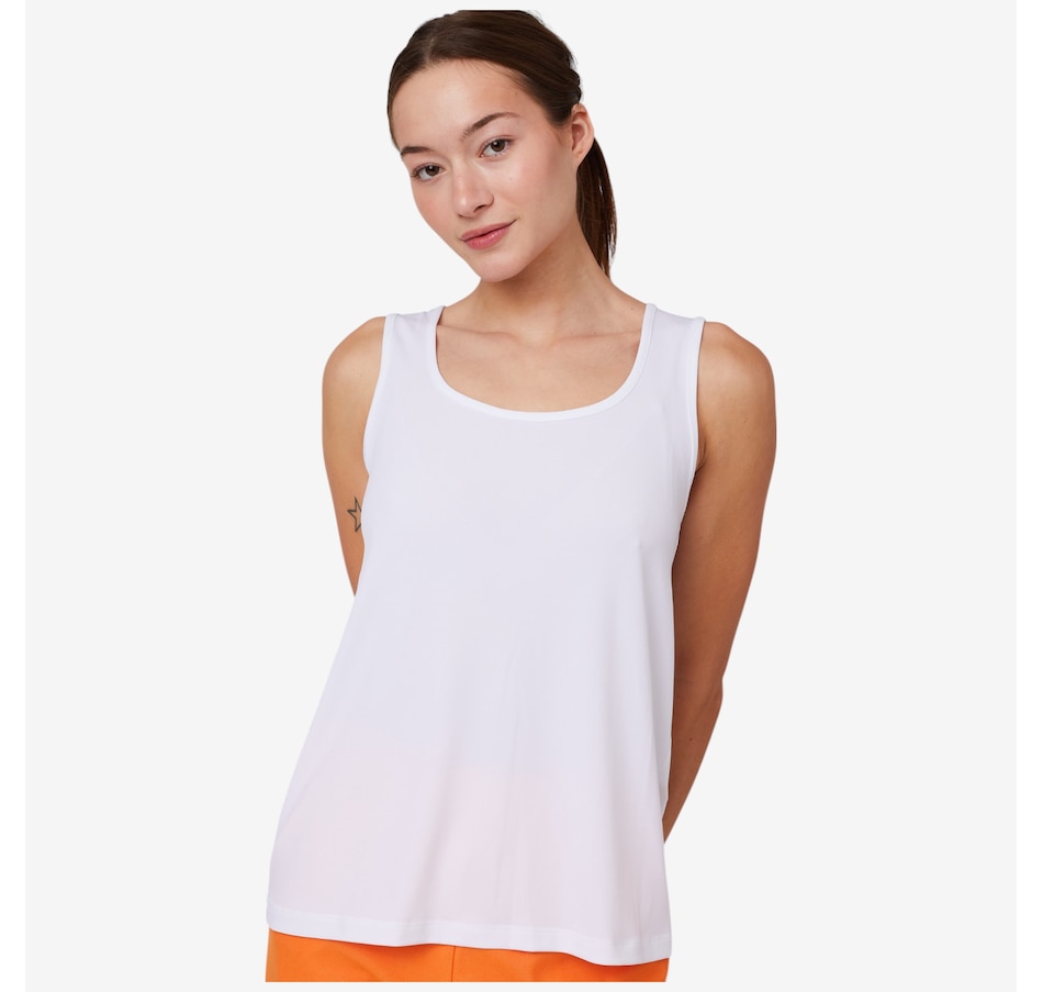 Image 102567_ACWT.jpg, Product 102-567 / Price $34.88, Kim & Co. Brazil Knit Front To Back Reversible Essential Sleeveless Top from Kim & Co. on TSC.ca's Fashion department