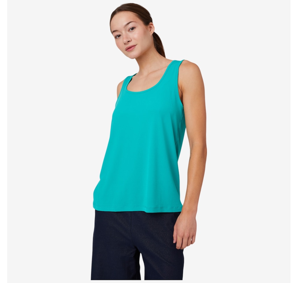 Image 102567_DEPSE.jpg, Product 102-567 / Price $34.88, Kim & Co. Brazil Knit Front To Back Reversible Essential Sleeveless Top from Kim & Co. on TSC.ca's Fashion department