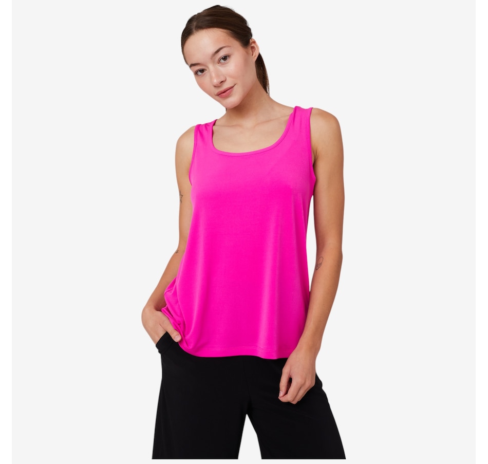 Image 102567_FUS.jpg, Product 102-567 / Price $34.88, Kim & Co. Brazil Knit Front To Back Reversible Essential Sleeveless Top from Kim & Co. on TSC.ca's Fashion department