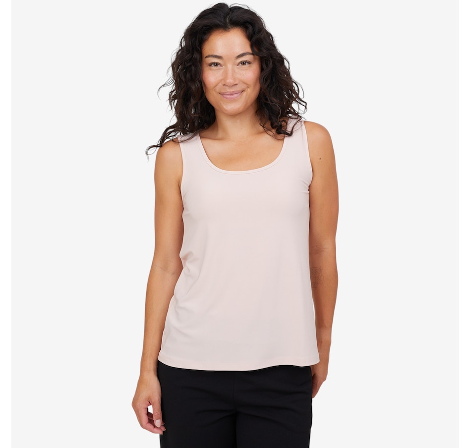 Image 102567_RSE.jpg, Product 102-567 / Price $34.88, Kim & Co. Brazil Knit Front To Back Reversible Essential Sleeveless Top from Kim & Co. on TSC.ca's Fashion department