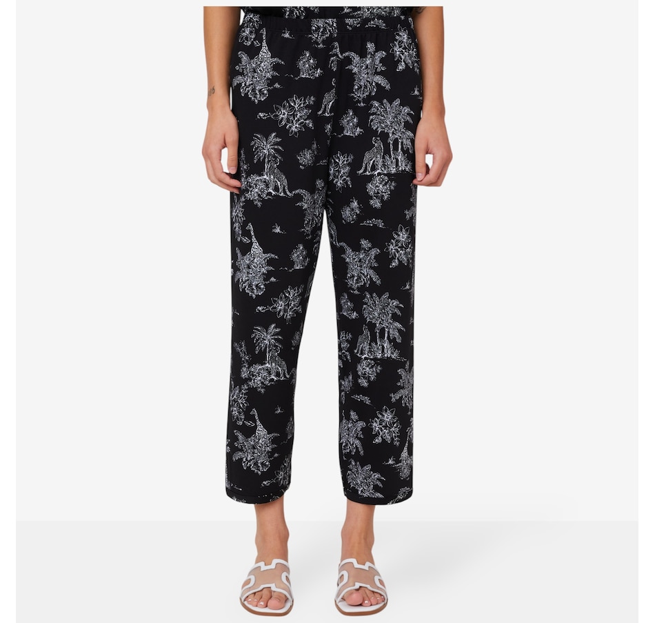 Image 102573_BLKE.jpg, Product 102-573 / Price $19.33, Kim & Co. Brazil Knit Seamfree Cropped Pant from Kim & Co. on TSC.ca's Fashion department