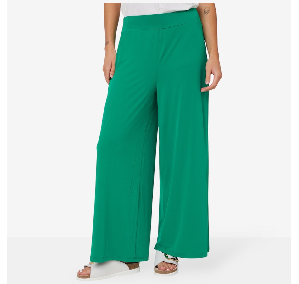 Image 102576_EGR.jpg, Product 102-576 / Price $19.33, Kim & Co. Brazil Knit Palazzo Ankle Length Pant from Kim & Co. on TSC.ca's Fashion department
