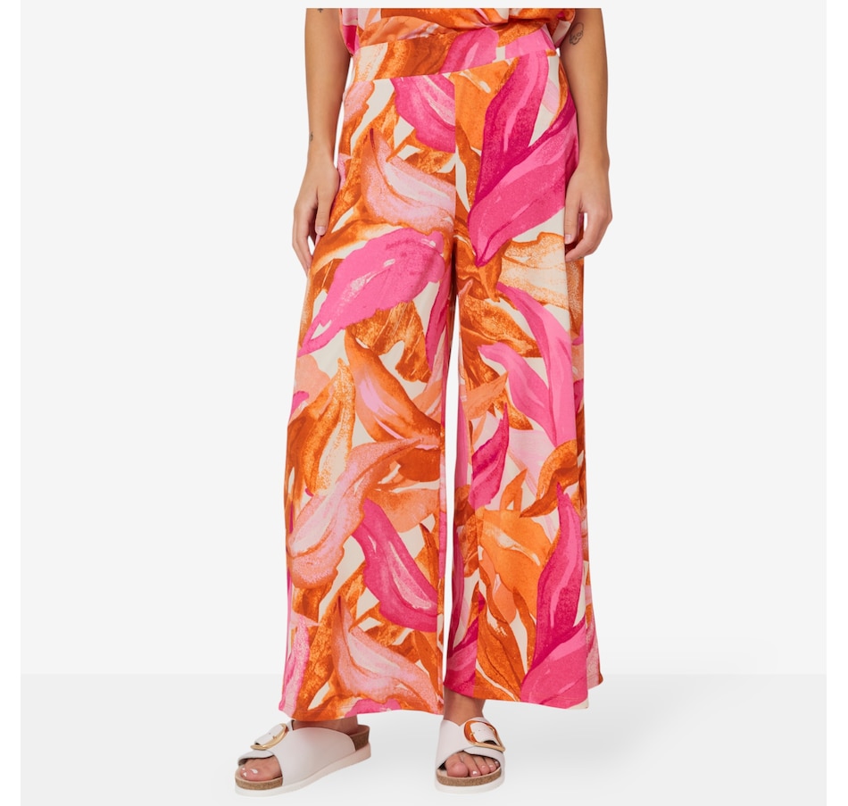 Image 102576_FSM.jpg, Product 102-576 / Price $19.33, Kim & Co. Brazil Knit Palazzo Ankle Length Pant from Kim & Co. on TSC.ca's Fashion department