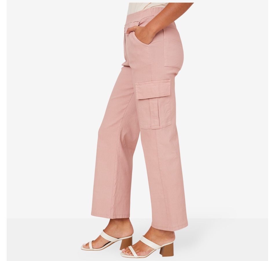 Image 102580_ALTMORE1.jpg, Product 102-580 / Price $69.88, M Made In Italy Straight Leg Pull On Cargo Pant with Patch Pockets from M Made in Italy on TSC.ca's Fashion department