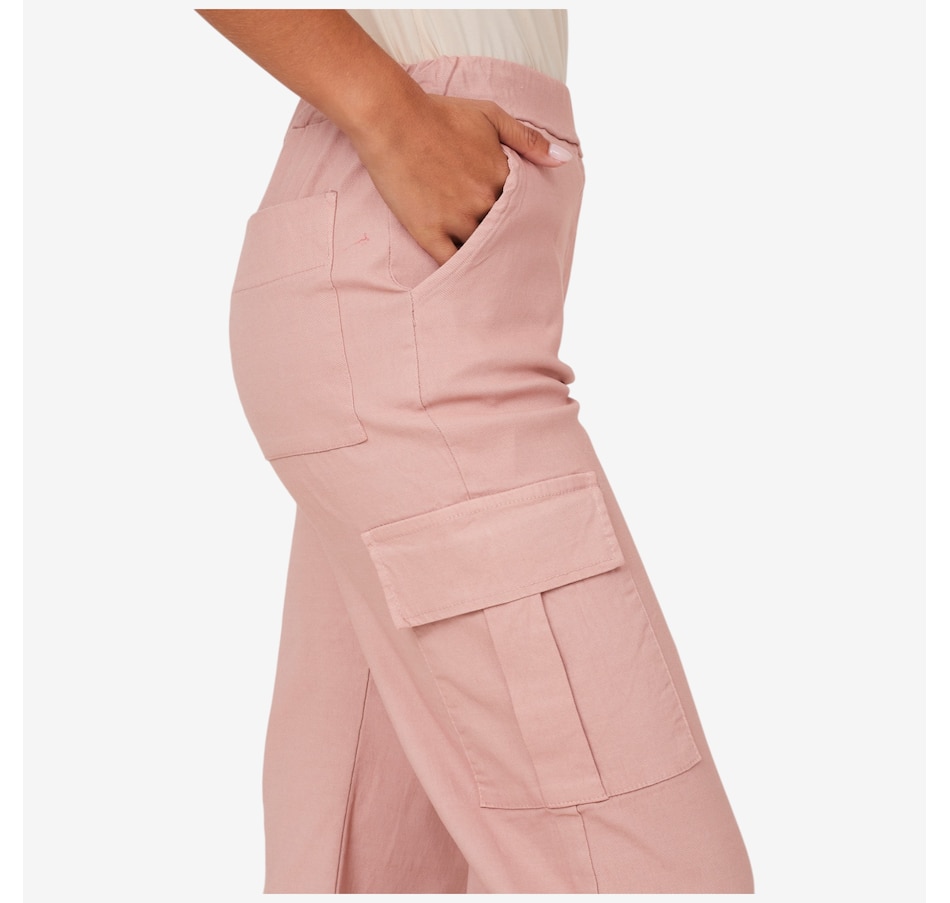 Image 102580_ALTMORE2.jpg, Product 102-580 / Price $69.88, M Made In Italy Straight Leg Pull On Cargo Pant with Patch Pockets from M Made in Italy on TSC.ca's Fashion department