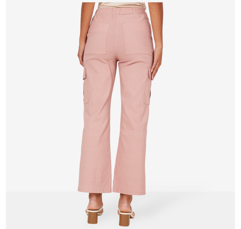 Image 102580_ALTMORE3.jpg, Product 102-580 / Price $69.88, M Made In Italy Straight Leg Pull On Cargo Pant with Patch Pockets from M Made in Italy on TSC.ca's Fashion department