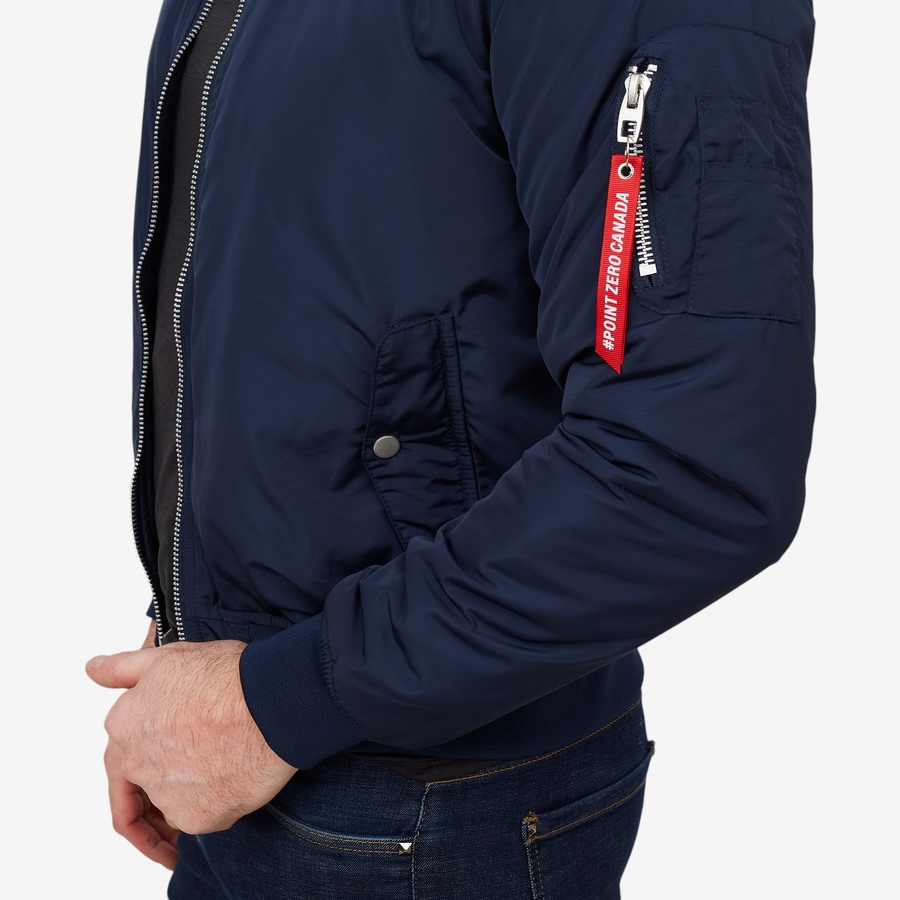 Image 102647_ALTMORE1.jpg, Product 102-647 / Price $39.88, Point Zero Men's Parkdale Bomber Jacket from Point Zero on TSC.ca's Fashion department