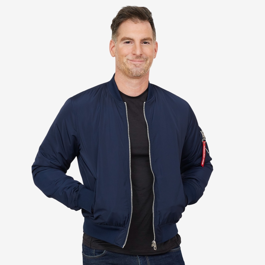 Image 102647_NVY.jpg, Product 102-647 / Price $39.88, Point Zero Men's Parkdale Bomber Jacket from Point Zero on TSC.ca's Fashion department