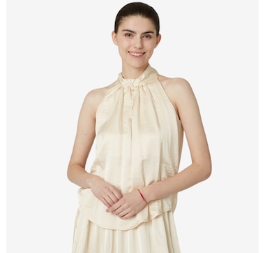 Modern Identity Sleeveless Blouse