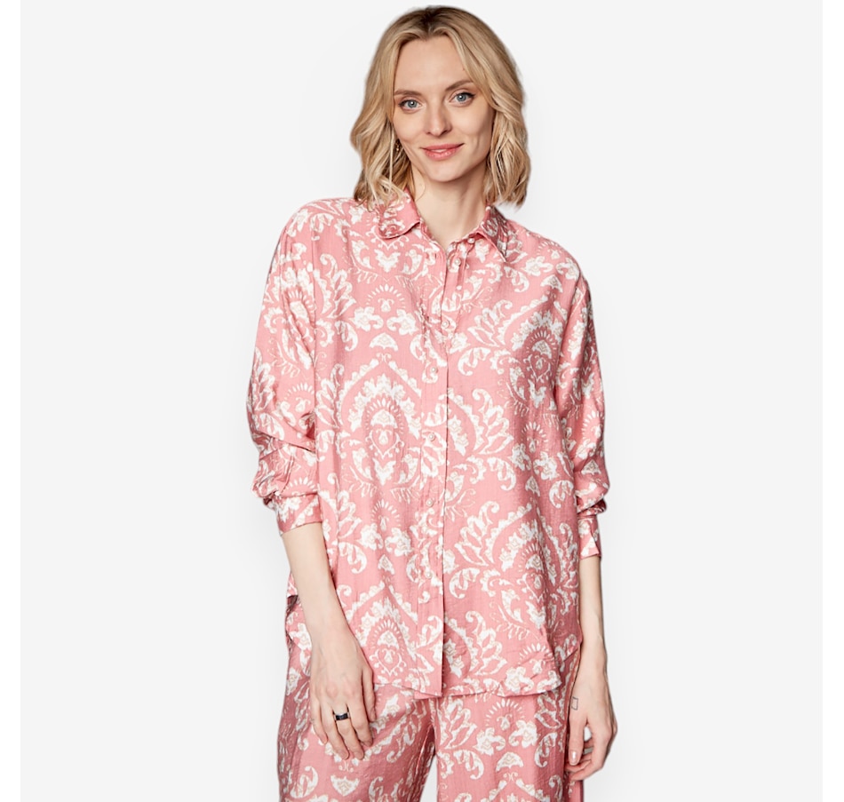 Image 102675_DYP.jpg, Product 102-675 / Price $29.33, Modern Identity Button Front Blouse from Modern Identity on TSC.ca's Fashion department