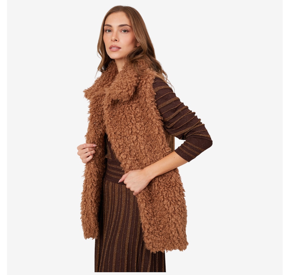 Image 102727_ALTMORE2.jpg, Product 102-727 / Price $249.99, Aggel Faux Alpaca Fur Vest from Aggel on TSC.ca's Fashion department