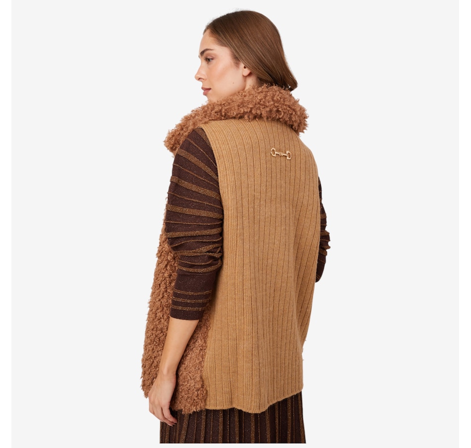 Image 102727_ALTMORE4.jpg, Product 102-727 / Price $249.99, Aggel Faux Alpaca Fur Vest from Aggel on TSC.ca's Fashion department