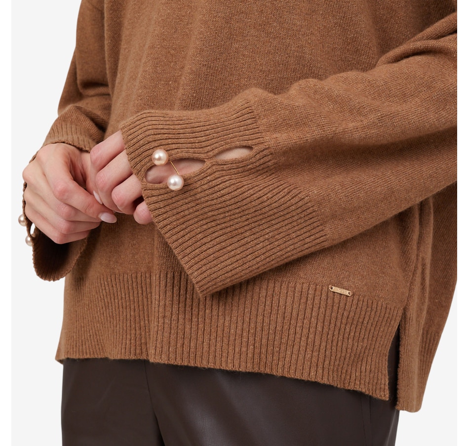 Image 102730_ALTMORE3.jpg, Product 102-730 / Price $64.88, Aggel Wool Blend V-Neck Relaxed Fit Sweater from Aggel on TSC.ca's Fashion department