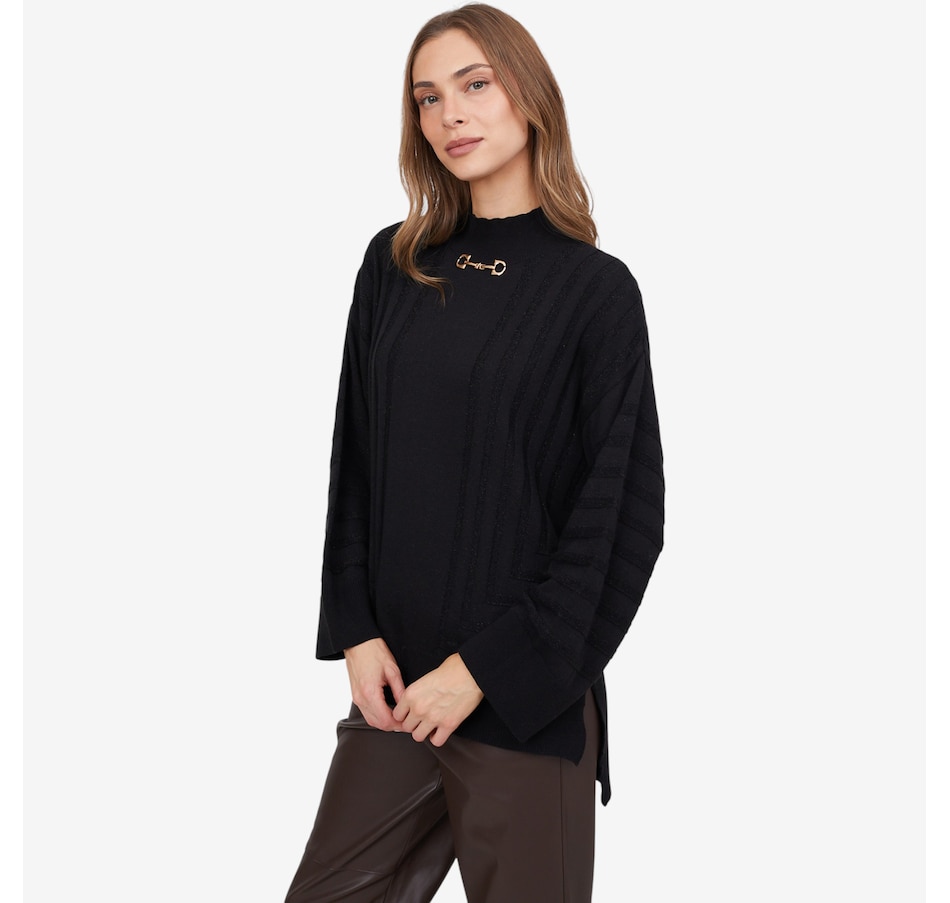 Image 102732_ALTMORE6.jpg, Product 102-732 / Price $109.99, Aggel Lurex Blend Sweater from Aggel on TSC.ca's Fashion department