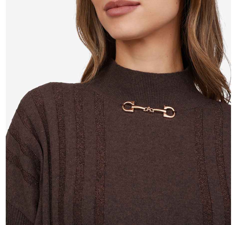 Image 102739_ALTMORE2.jpg, Product 102-739 / Price $169.99, Aggel Lurex Blend Mini Dress from Aggel on TSC.ca's Fashion department