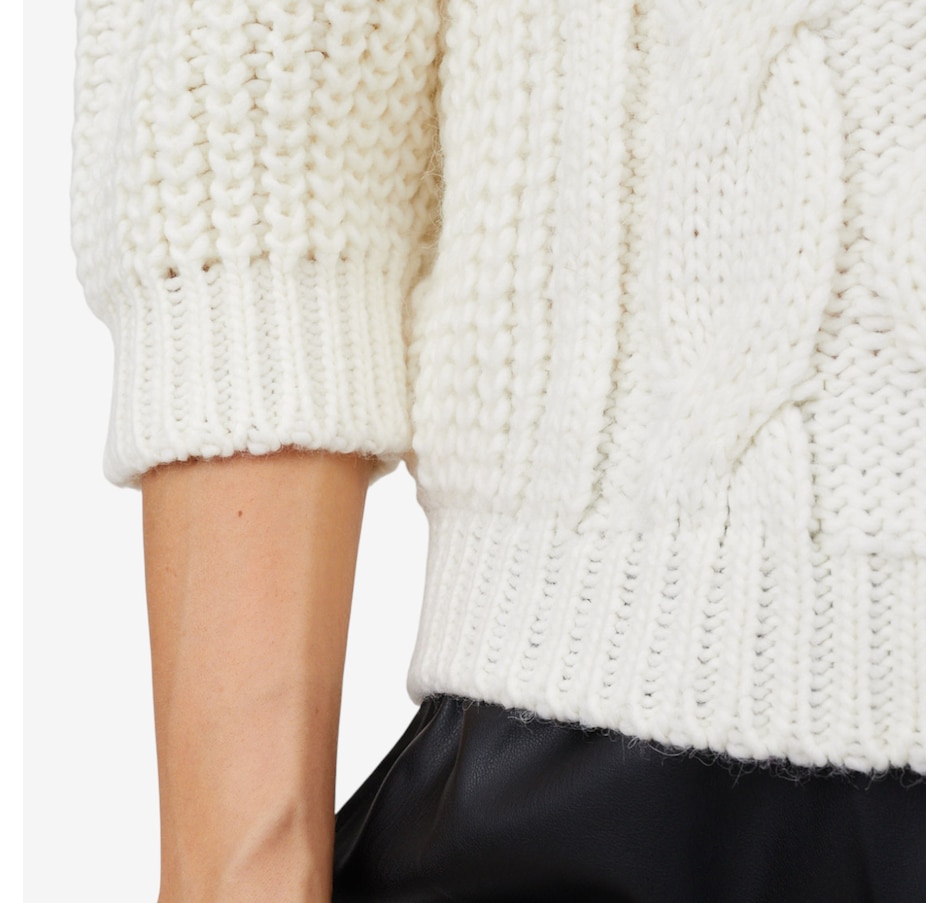 Image 102740_ALTMORE3.jpg, Product 102-740 / Price $149.99, Aggel Chain Embellished Chunky Crop Knit Sweater from Aggel on TSC.ca's Fashion department
