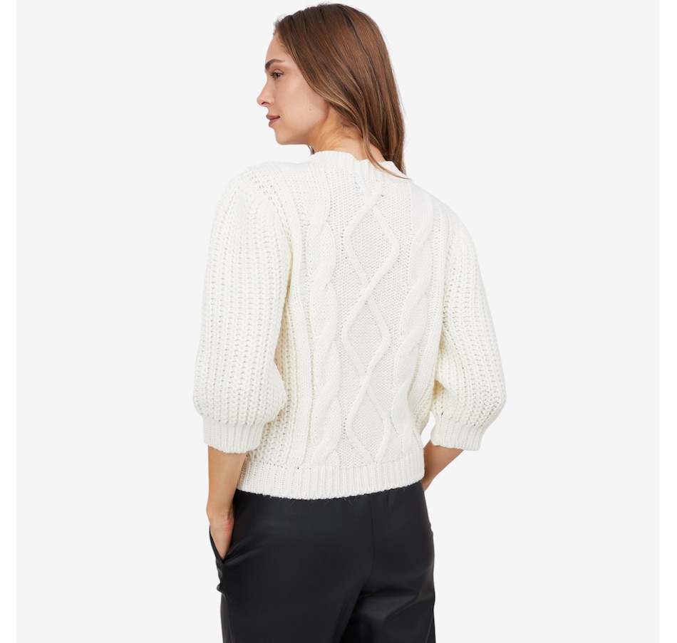 Image 102740_ALTMORE4.jpg, Product 102-740 / Price $149.99, Aggel Chain Embellished Chunky Crop Knit Sweater from Aggel on TSC.ca's Fashion department
