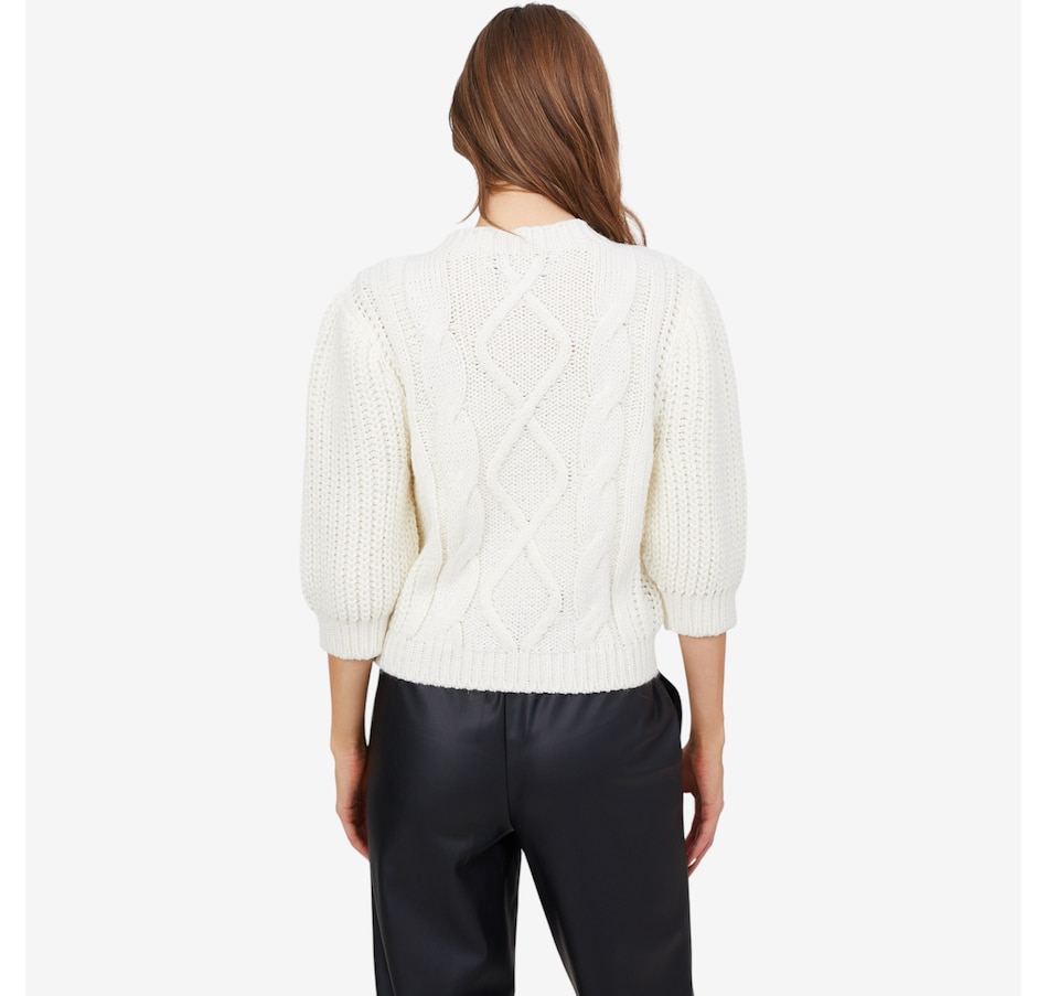 Image 102740_ALTMORE5.jpg, Product 102-740 / Price $149.99, Aggel Chain Embellished Chunky Crop Knit Sweater from Aggel on TSC.ca's Fashion department