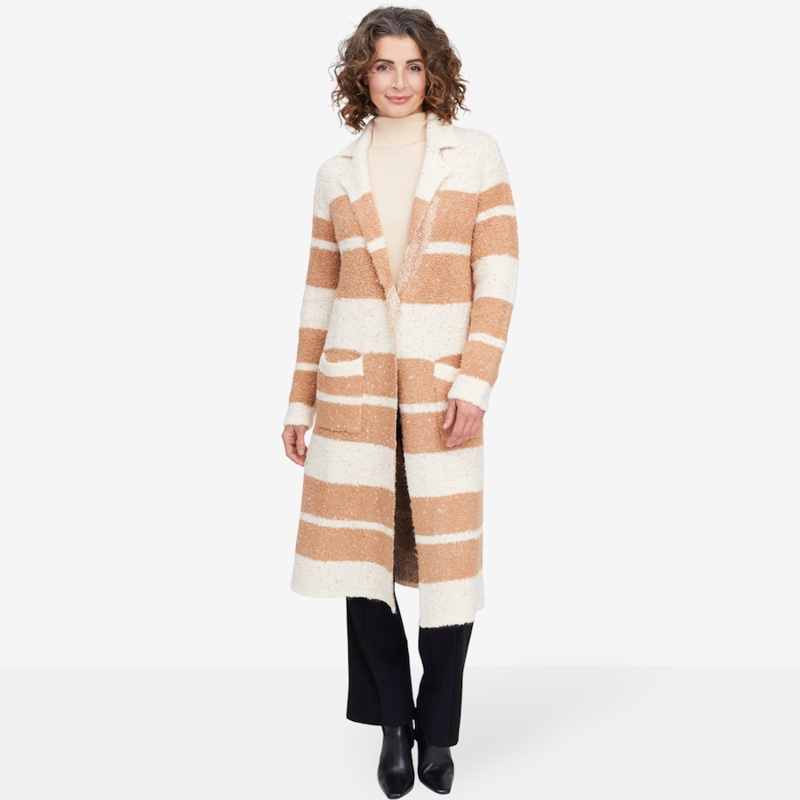 Image 102819_PEAIY.jpg, Product 102-819 / Price $49.88, Tower Hill by Christie Brinkley Sweater Coat from Tower Hill on TSC.ca's Fashion department