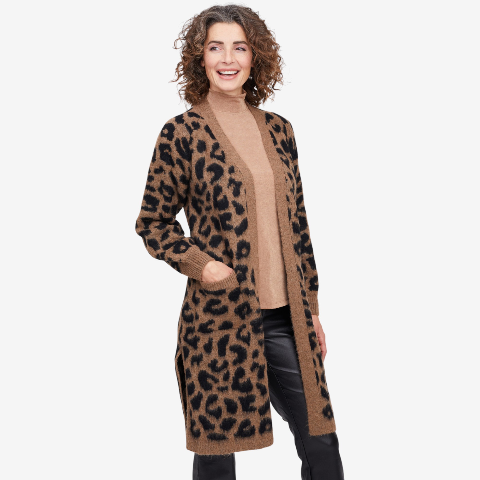 C. Wonder Jacquard Cozy Cardigan with Scarf - TSC.ca