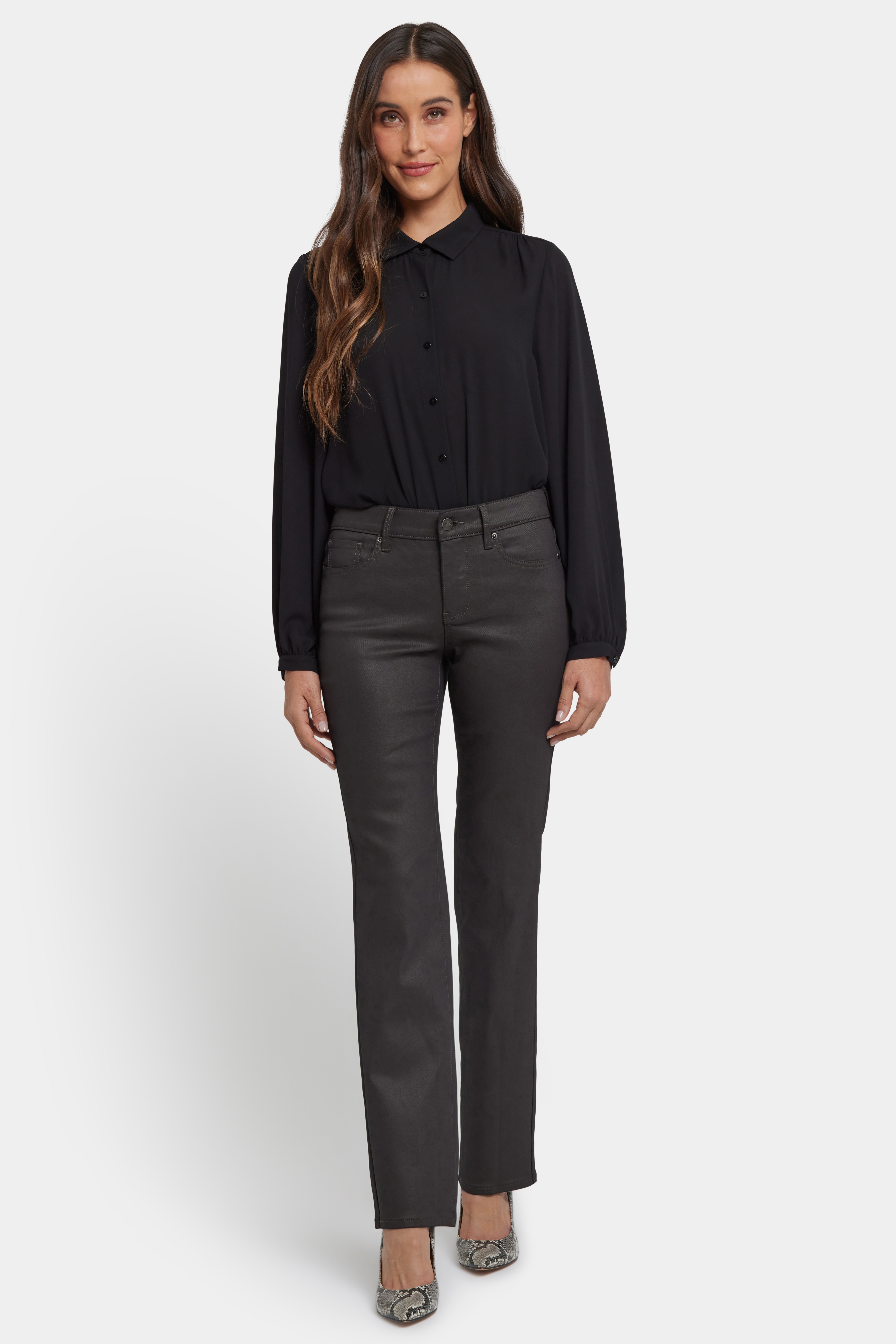 NYDJ Marilyn Straight Coated Jean - TSC.ca