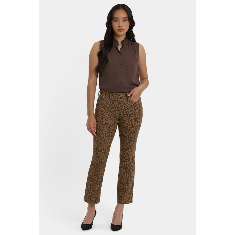 Image 102834_LEP.jpg, Product 102-834 / Price $49.33, NYDJ Marilyn Straight Ankle Leopard Jean from NYDJ on TSC.ca's Fashion department