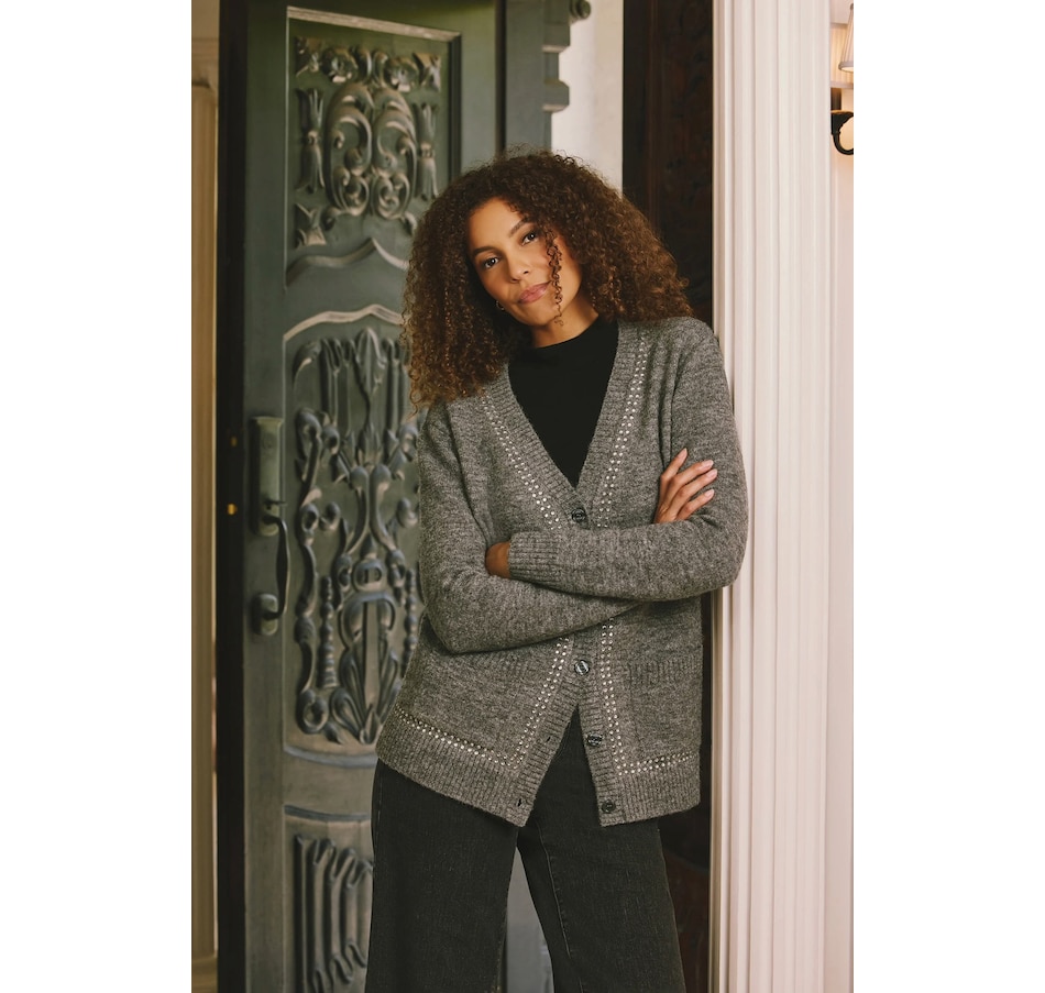 Image 102865_ALTMORE5.jpg, Product 102-865 / Price $159.00, NYDJ Crystal Cardigan from NYDJ on TSC.ca's Fashion department