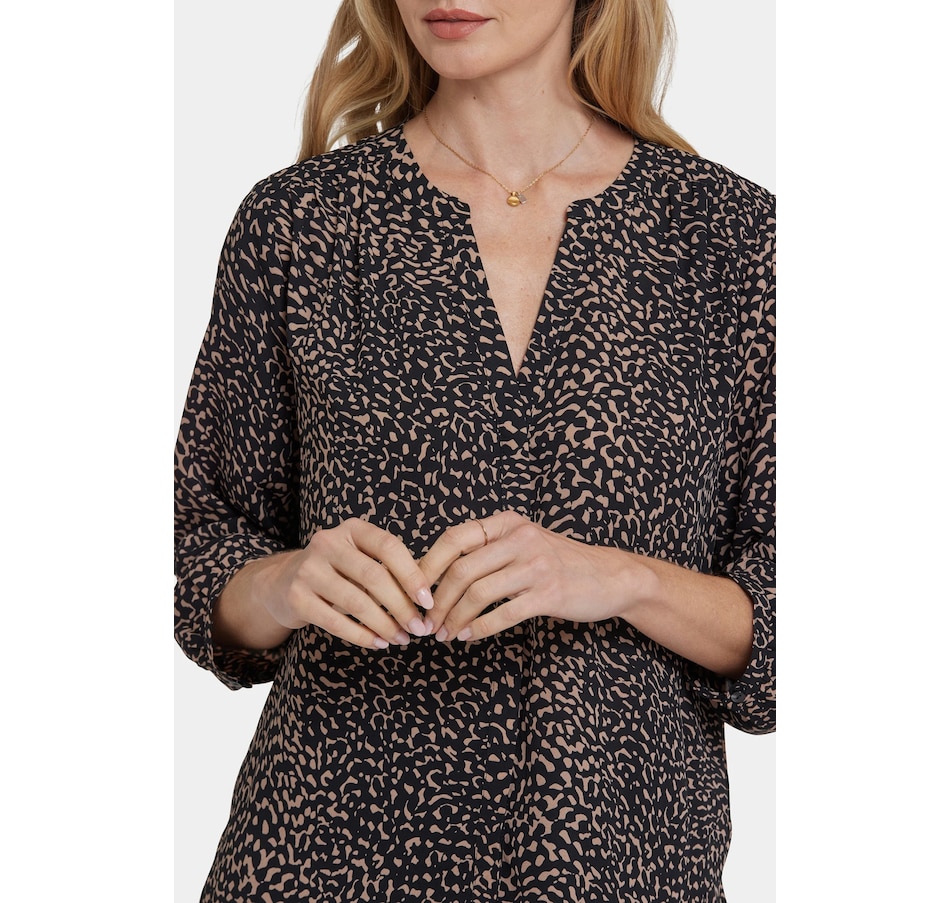 Image 102868_ALTMORE4.jpg, Product 102-868 / Price $129.00, NYDJ Pintuck Blouse from NYDJ on TSC.ca's Fashion department