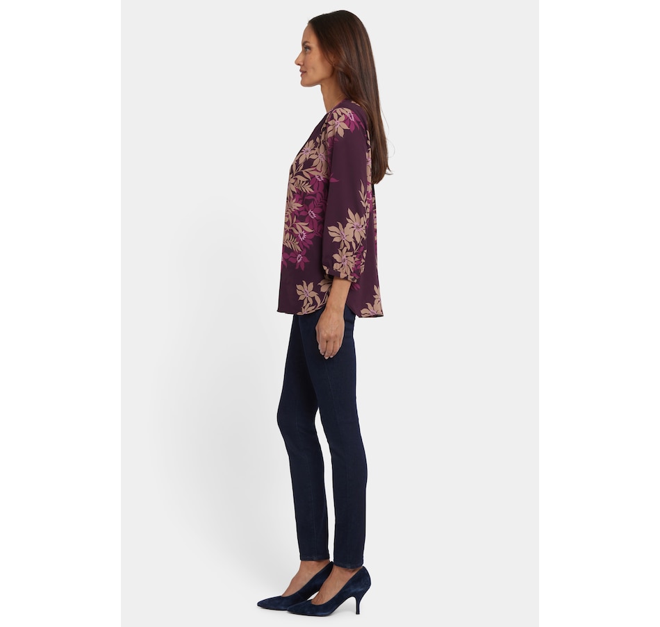 Image 102868_ALTMORE5.jpg, Product 102-868 / Price $129.00, NYDJ Pintuck Blouse from NYDJ on TSC.ca's Fashion department