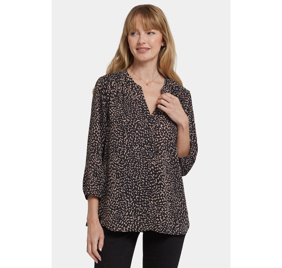Image 102868_CALVE.jpg, Product 102-868 / Price $129.00, NYDJ Pintuck Blouse from NYDJ on TSC.ca's Fashion department