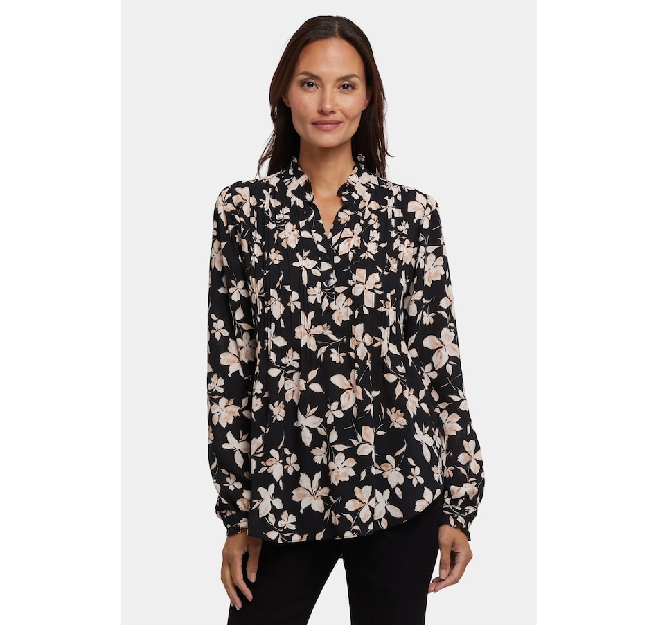 Image 102869_CALUD.jpg, Product 102-869 / Price $139.00, NYDJ Pleat Front Tunic from NYDJ on TSC.ca's Fashion department