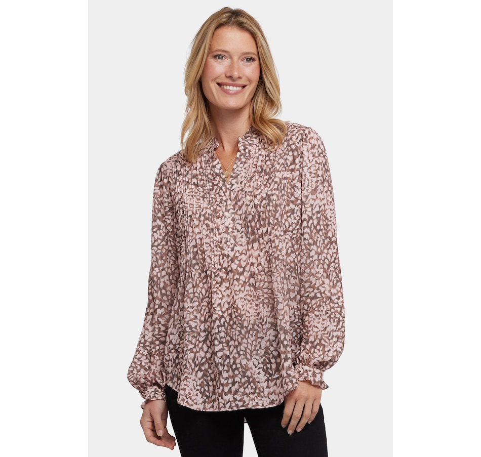 Image 102869_DELCX.jpg, Product 102-869 / Price $139.00, NYDJ Pleat Front Tunic from NYDJ on TSC.ca's Fashion department