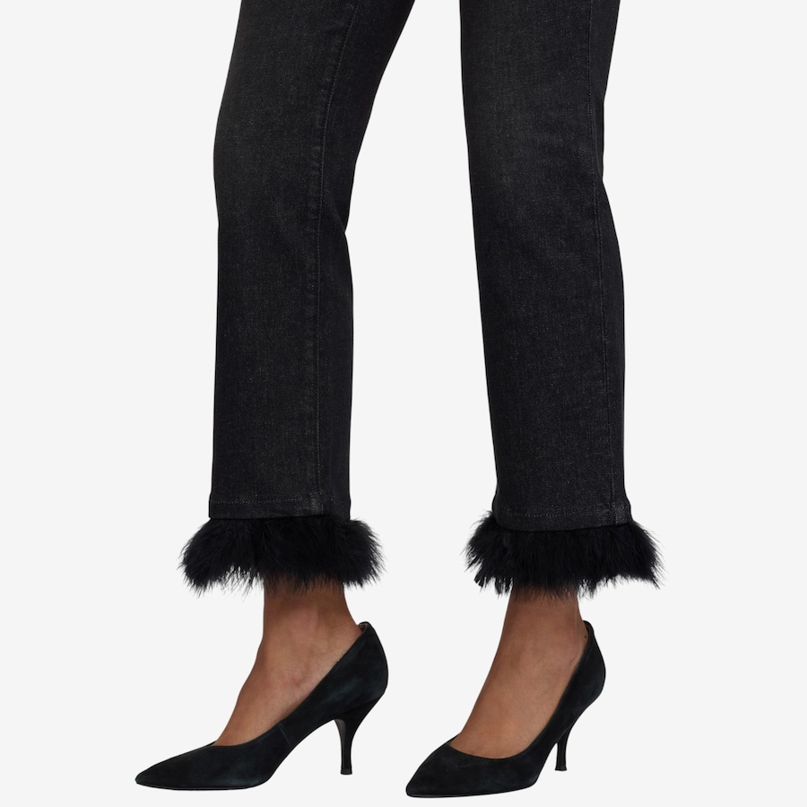 Image 102873_ALTMORE3.jpg, Product 102-873 / Price $59.33, NYDJ Marilyn Straight Leg Ankle Jean with Detachable Feather Trim from NYDJ on TSC.ca's Fashion department