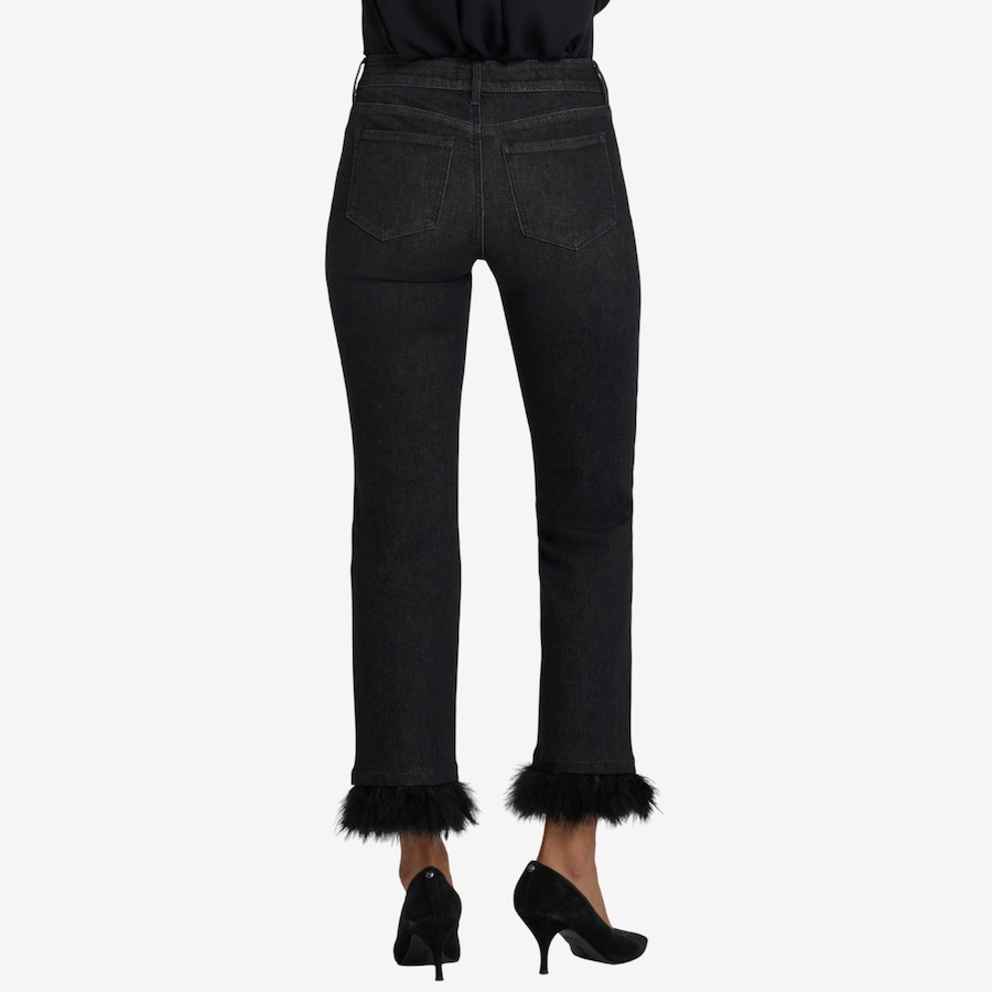 Image 102873_ALTMORE4.jpg, Product 102-873 / Price $59.33, NYDJ Marilyn Straight Leg Ankle Jean with Detachable Feather Trim from NYDJ on TSC.ca's Fashion department