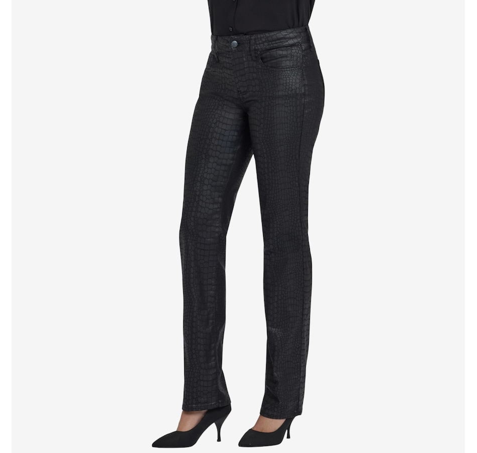 Image 102875_ALTMORE2.jpg, Product 102-875 / Price $134.88, NYDJ Marilyn Straight Python Coated Jean from NYDJ on TSC.ca's Fashion department