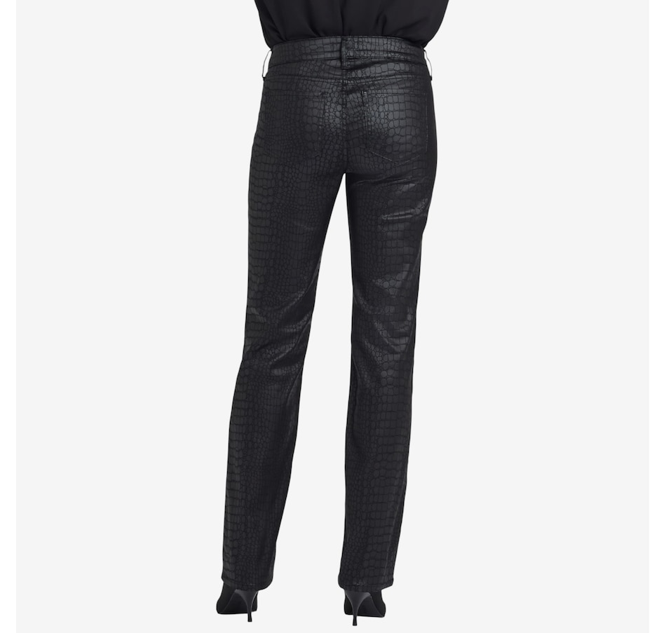 Image 102875_ALTMORE3.jpg, Product 102-875 / Price $134.88, NYDJ Marilyn Straight Python Coated Jean from NYDJ on TSC.ca's Fashion department