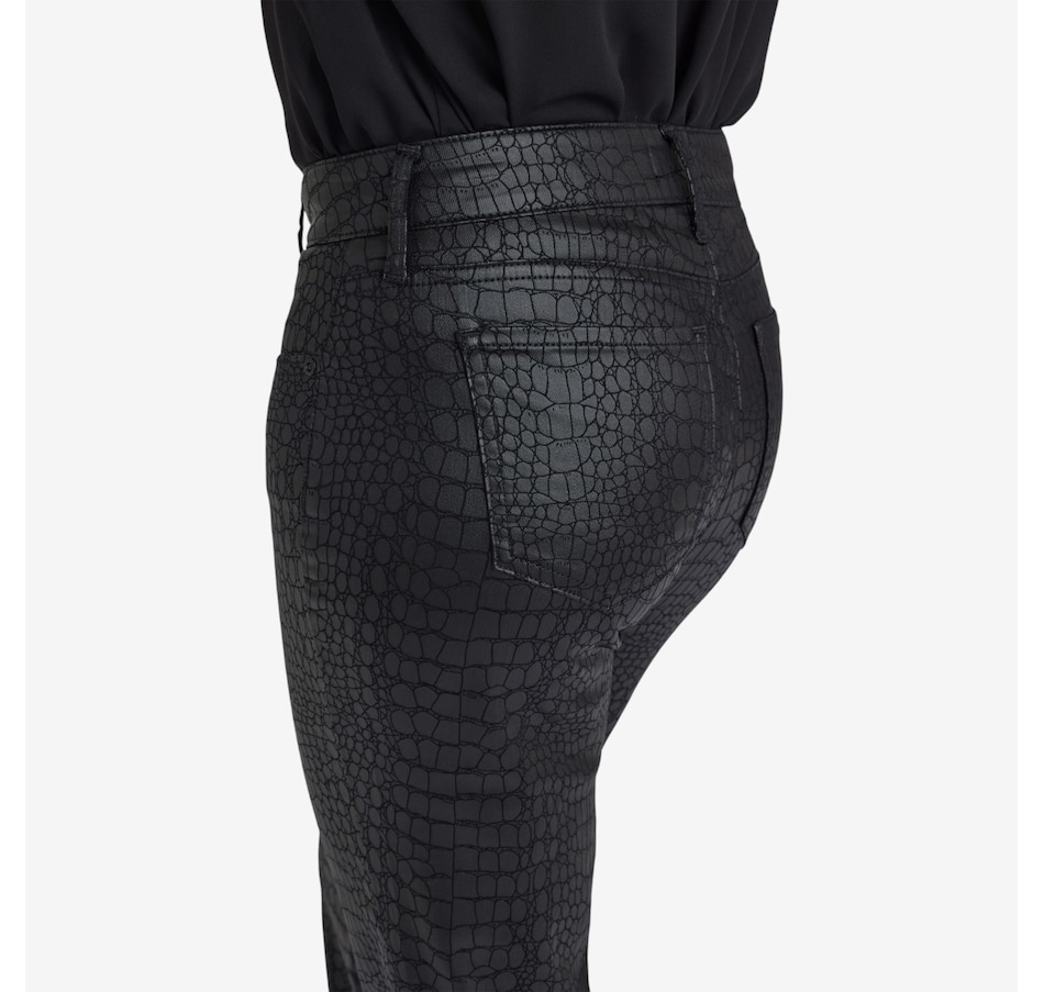 Image 102875_ALTMORE4.jpg, Product 102-875 / Price $134.88, NYDJ Marilyn Straight Python Coated Jean from NYDJ on TSC.ca's Fashion department