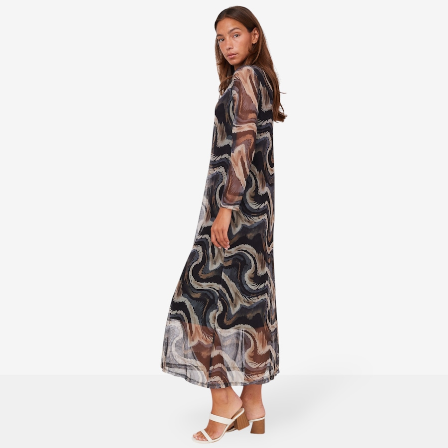 Image 102884_ALTMORE2.jpg, Product 102-884 / Price $44.33, M Made In Italy Mock Neck Printed Maxi Dress from M Made in Italy on TSC.ca's Fashion department