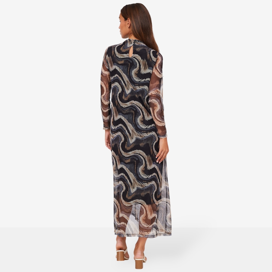 Image 102884_ALTMORE3.jpg, Product 102-884 / Price $44.33, M Made In Italy Mock Neck Printed Maxi Dress from M Made in Italy on TSC.ca's Fashion department