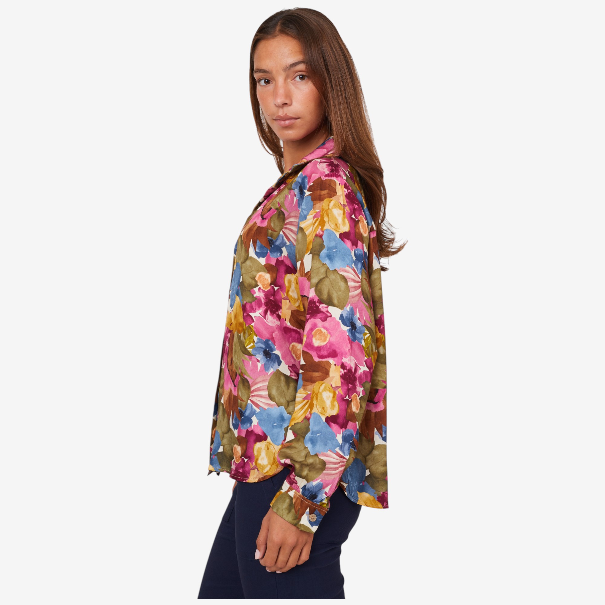M Made In Italy Floral Button Down Shirt - TSC.ca
